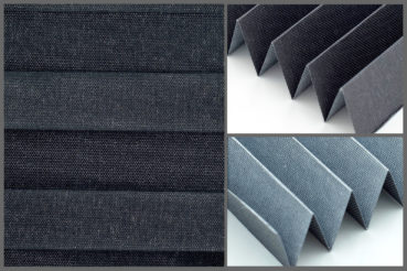 Tkanina plisowana Allegro Pearl 10798 w kolorze metalicznym – materiał do zasłon okiennych z eleganckim połyskiem.