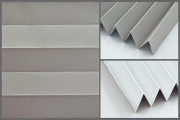 Tkanina plisy Moon Blo 7642 w kolorze ciemnoróżowym - materiał plisowany z powłoką gumowaną